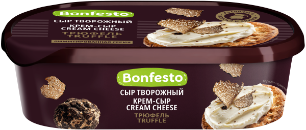 Сыр творожный Кремчиз с трюфелем Bonfesto 65% 140 г