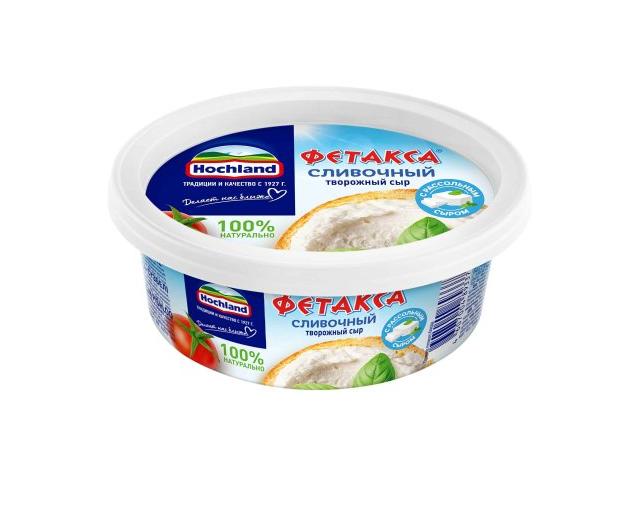 Сыр творожный Hochland Фетакса сливочная 140 г