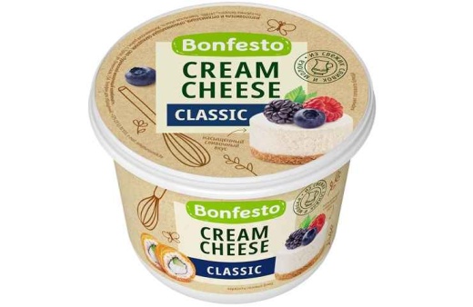 Сыр мягкий Кремчиз Bonfesto 70% 500 г