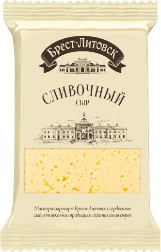 Сыр Брест-Литовск Сливочный фас. 50% 200 г